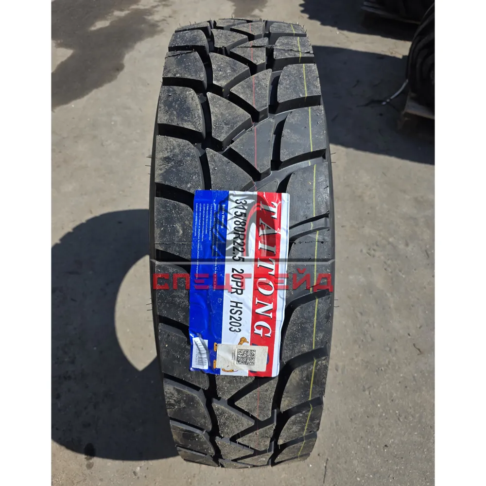 2 Шина TAITONG 315/80R22.5 HS203